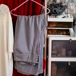 Gray dress slax
